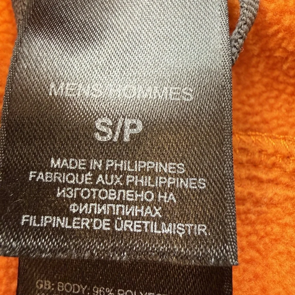 The North Face Men's Small S‎ Apex Flex Jacket Gray With Orange Accents